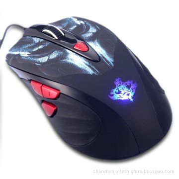 2014 hot selling cheapest laser lighting wireless USB mouse